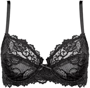 Cotonella C Cd027000c Reggiseno con Ferretto, Nero, 3 Donna