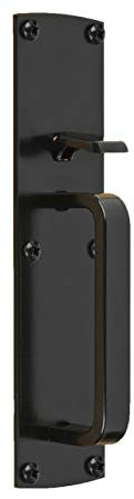 National Hardware N109-050 Gate Thumb Latch, Black