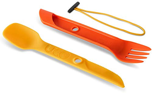 UCO 2-Piece Switch Spork Camping Spoon-Fork-Knife Utensil