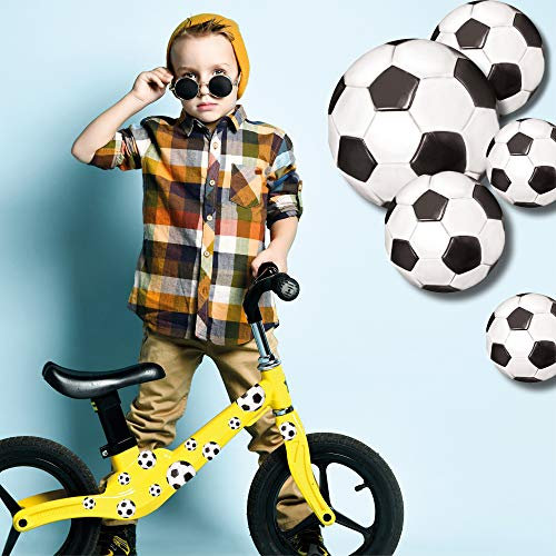 Wandtattoo Loft Fahrradaufkleber für Kinderfahrräder, 38 Stück, Fussball Motiv, Fahrradsticker, Aufkleber für Fahrrad Jungen, Sticker für Jungen, Aufkleber Laufrad, Fahrraddekoration