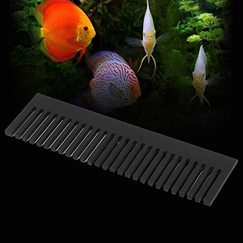 Zerodis Aquarium Acrylic Overflow Comb Weir Comb Beautiful Water comb Preventing Fish Shrimp Overflow for Fish Tank Box aquarium Pumps
