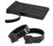OneLeaf 80PCS Reusable Cable Ties, Black Adjustable 6-Inch Cord Organizer Ties, Multi-Purpose Hook Loop Cable Management Wire Ties for Organizing Home, Office, Data Centers