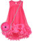 Vestito Bambina Rosa Rosso Pizzo Senza Maniche 2 pacchi Borsa a Tracolla Borsa 8 Anni