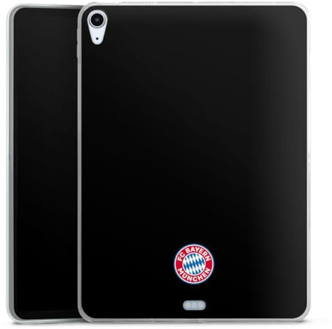 DeinDesign Silikon Hülle kompatibel mit Apple iPad Air 2020 (2020) Case Tablet Hülle FC Bayern München Logo FCB