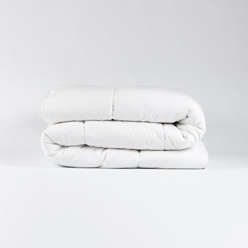 Kadolis - Hawi Kinder Bettdecke Hülle Tencel™ Lyocell Bio-Baumwolle 140x200 cm - 4-Jahreszeiten Bettdecke für Einzelbett - 300gr/m2 - Weich und Atmungsaktiv - Oeko-TEX®.