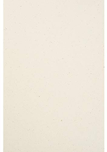 Netuno 50x Naturkarton Creme DIN A5 148 x 210 mm 240g Flora Giglio Recycling-Karton Natur Vintage Bastel-Karton natural bunt Feinkarton Eco Kartenkarton recyclingfähig für Einladungen