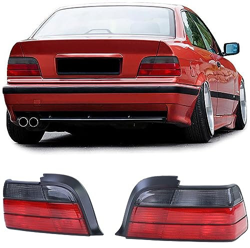 Rückleuchten Rot Schwarz Smoke passend für 3er BMW 3er E36 Coupe Cabrio 90-99