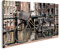 islandburner Prime Bild auf Leinwand Amsterdam mit Hauptkanal in der Stadt und Fahrrädern Holland Bilder Wandbilder Poster