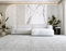 MKS MEBLE Ecksofa Cord, Sofa Cord L-Form, Wohnlandschaft L-Form, Modern Design Couch, Sofagarnitur, Couchgarnitur, Polsterecke - Pasadena - Weiß Cord - rechts Seite