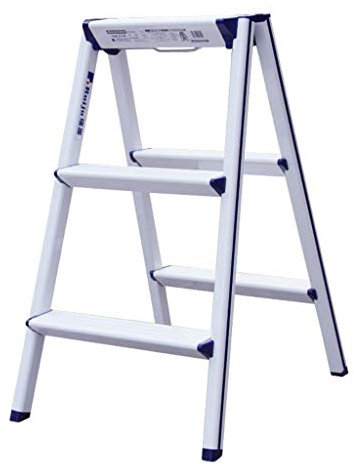 Ladders,Aluminium Double Sided Step Ladder Folding A-Type Household Stepper