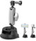ZAKVOP Cámara de acción con ventosa, soporte para cámara de acción, smartphone con bola de doble cabeza de 360° y tornillo de 1/4 pulgadas, soporte de ventosa compatible con GoPro Hero 10/9/8,