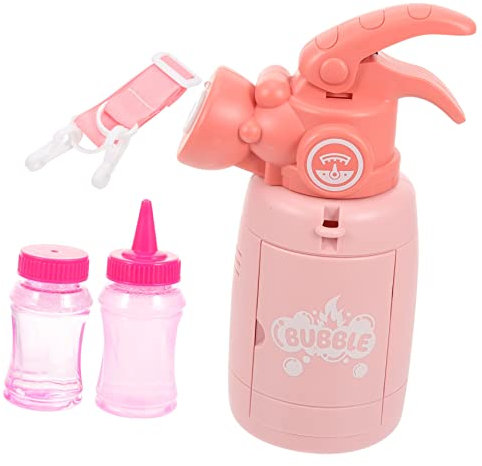 UPKOCH 1 Set Fire Extinguisher Bubble Machine Bubble Maker Bubbler Bubbles for Automatic Bubble Blower Leaf Blower Bubble Blower Machine for Children Plastic Pink