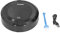 Aoveew Mini robot aspirador para el hogar, silencioso, recargable, automático, para sala de estar (negro)