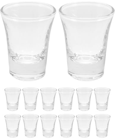 Cabilock Pcs Holy Communion Cups for Church Sacrament Cups for Standard Holy Communion Trays, Reusable Glass Shot Glasses, Strong Clear