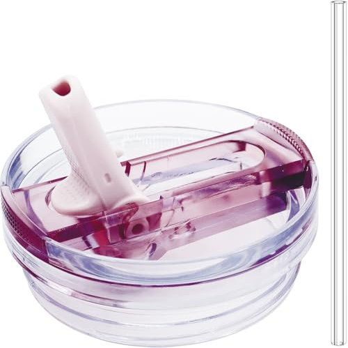 Dreamfocus Couvercle à paille anti-fuite de 1800 ml pour gobelet Stanley Quencher H2.0 et ProTour de 1,8 l