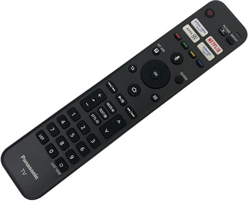 Genuine Replacement for Panasonic RC44255 Fire TV Remote Control Compatible with TX-65MXX889 TX-75MXX889 MXX889 series HDR Smart LED with Voice and Bluetooth