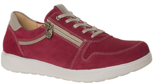 Ganter Damen Kelly-K Sneaker, Rot, 39 EU XX-Weit