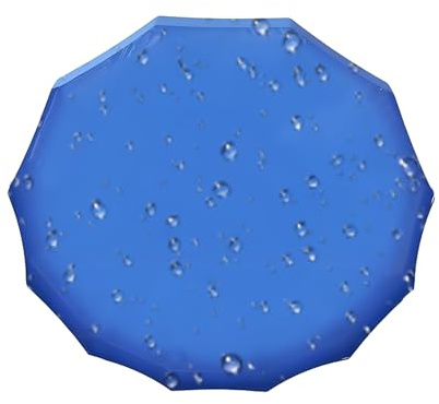 Trampolin-Baldachin – Trampolin-Abdeckung Oben, Anti-UV-Sonnenschutz-, strapazierfähig, wasserdicht, windabweisend, Überdachung für Outdoor-Spielplatz, Hinterhof, Garten, Regen, Winter