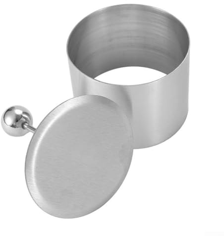 Creativo Ensaladera Redonda Molde De Enfriamiento De Acero Inoxidable Redondo Plato Frío Molde De Acero (S)