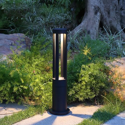 HMAKGG 60cm Outdoor Bollard Light, 10W IP65 Warm White