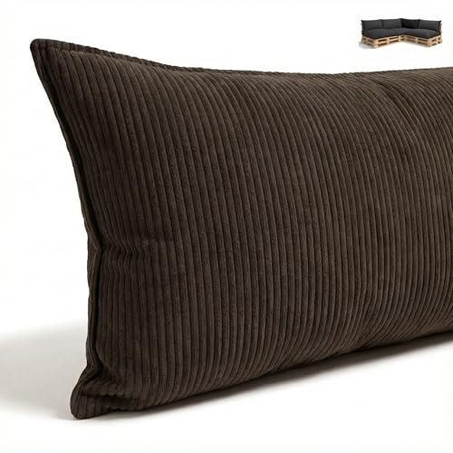 Gutekissen® PPL Eckkissen 70x40cm (individuelle Auktion) - Eckkissen für Palettensofa, Palettenkissen Set x3