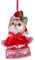 Christbaumschmuck Weihnachtsdeko Tannenbaumschmuck X-Mas Hänger Lustig (Hund auf Plüschsessel)