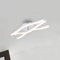Briloner Leuchten LED Deckenleuchte, Deckenlampe 3-flammig, 18 Watt, 1.440 Lumen, 3.000 Kelvin, Aluminiumfarbig, 365x120x93mm (LxBxH)