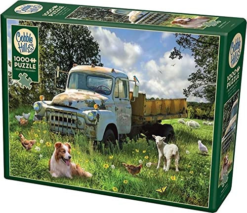Cobble Hill Puzzle 1000 Pieces - Sheep Field