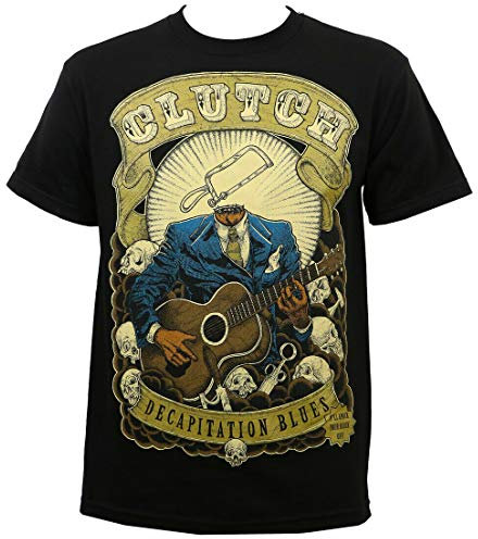 Clutch Band Decapitation Blues Men T-Shirt Black