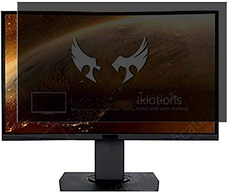 Vaxson - Pellicola protettiva anti-spy compatibile con Asus TUF Gaming VG24VQR 23.6 Display Monitor, pellicola protettiva per lo schermo, protezione privacy [non in vetro temperato)
