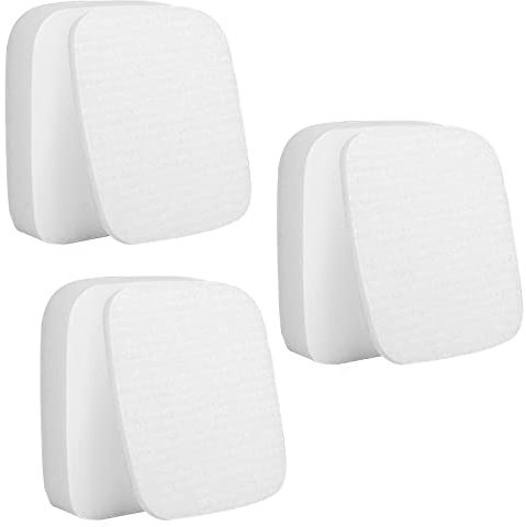 Jetisva 3 Pack Filter for Shark Replacement Foam Set, Vacuum Filter for NV602UK, NV602UKT, NV702UK, NV702UKT, NZ690UK, NZ690UKT Upright Vacuum Cleaners