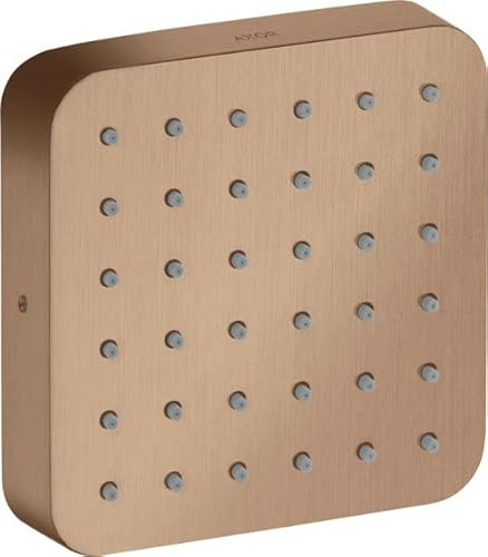 hansgrohe AXOR Citterio E Brausemodul Unterputz 12 x 12, 36822310, Farbe: Brushed Red Gold