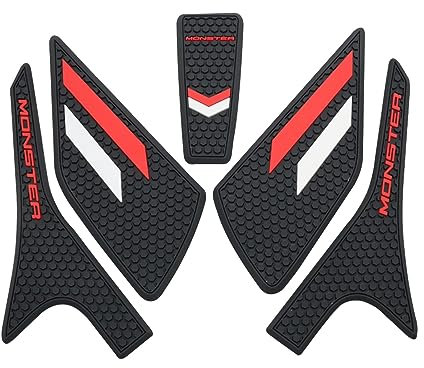 JAYWIS Moto Serbatoio Trazione Pad Anti Slip Sticker Gas Ginocchio Grip Protector Per DUCATI MONSTER 937 SP 2021 2022 2023 Graffi sui paraserbatoi