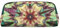 DEHIWI Federmäppchen Kaleidoskop Inspiration Stifttasche Wasserdicht Niedlich Leder Bleistift Tasche Reise Kosmetik Make-up Tasche Organizer Stifthalter für Büro Make-up, silber, Einheitsgröße,
