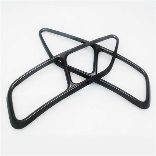 Endrohrabdeckung Auspuffblende Für Audi A4 B9 A5 2020 2021,Schalldämpfer Auspuffrohrabdeckung Trim Car Styling Externes ZubehöR,B-Black