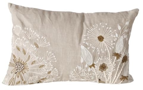 BOLTZE Finna Kissen Floral beige 60cm