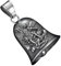 XIAOXIAOYU Angel Bell – Piccola campana portafortuna | Campanello per esorcismo da moto per motociclisti, campane portafortuna, per moto
