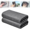 YIGAARUI Magic Cleaning Cloths for Glass 2pcs,Reusable Glass Cleaning Rag Super Soft Premium Streak Free Washable Cloth Duster for Home,Kitchen,Cars Glass Window