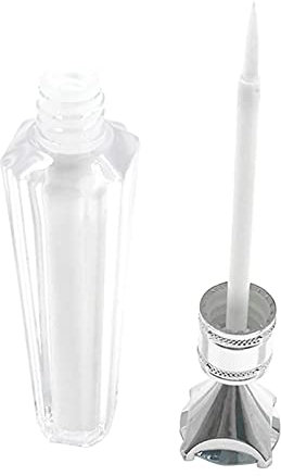 Pegamento de pestañas rápido y fuerte, 2-3 segundos de tiempo de secado, adhesivo transparente para maquillaje natural profesional, color blanco plateado