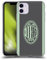 Head Case Designs Carcasa de gel suave con licencia oficial del AC Milan Third 2024/25 compatible con Apple iPhone 11