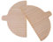 Generico Set de pales à pizza en bois, spatule à pizza pour cuisson au four | Lot de 2 pales à pizza pour transférer facilement, planche à et gâteaux pour les amateurs de cuisine