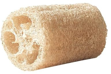 4 Esponjas de Luffa Naturales, Esponja Exfoliante Corporal, Esponja Cocina, Exfoliante Corporal de Lufa, Estropajo Luffa para Cuidado Corporal, Baño y Cocina