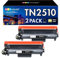 GPC Image TN2510 TN-2510 Tonerkartusche kompatibel für Brother TN 2510 für Brother DCP-L2627DWXL DCP-L2620DW HL-L2400DW HL-L2400DWE HL-L2445DW MFC-L2860DWE MFC-L2800DW MFC-L2835DW Drucker (2) Schwarz