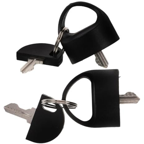 Healeved 2pcs Pride Scooter Key Mobility Scooter Lock Theft Prevention Replacement Key for Pride Accessories