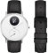 Blueshaweu 18mm 20mm Armbänder Kompatibel mit Withings Smartwatch Herren Damen, Classic Leder Ersatz Uhrenarmband für Withings ScanWatch 2 38mm/ ScanWatch 2 42mm (schwarz, 20mm)