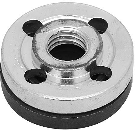 Angle Grinder Flange Set Heavy Duty Steel Replacement Parts Inner Outer Flange Kit for Power Tools Plated 30mm Diameter 2pcs (Hitachi Angle Grinder Cookie (F3))