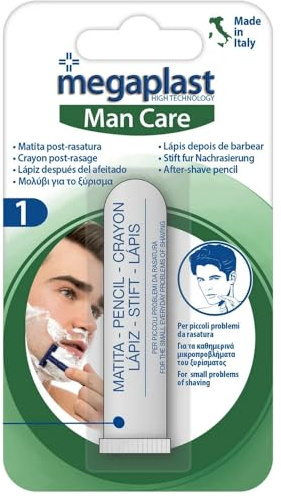 Blutstillender After Shave Stick 7,5 g – Stoppt Blutungen und Narben – Ideal für Schnitte und Irritationen