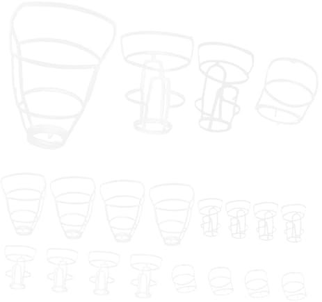 UTHCLO 20stücke Netz Für Infusionsflaschen Tragbares Zubehör Wiederverwendbare Lagerungshalter Sichere Halterung Für Saline-flaschen Flaschennetze Für Verschiedene Medizinische Einrichtun