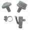 Pool-Wasseranschluss-Set, 3,2 cm Schwimmbaddüse, Schlauchanschluss mit Gummidichtung für Intex 25022E Schwimmbadfilter