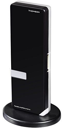 Thomson ANTUSB1428 DVB-T/DVB-T2 Flach-Antenne (aktiv, inkl. Netzteil und USB-Kabel, für TV/Notebook, Performance 35)